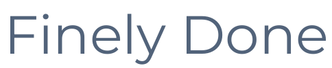 Finely Done Logo